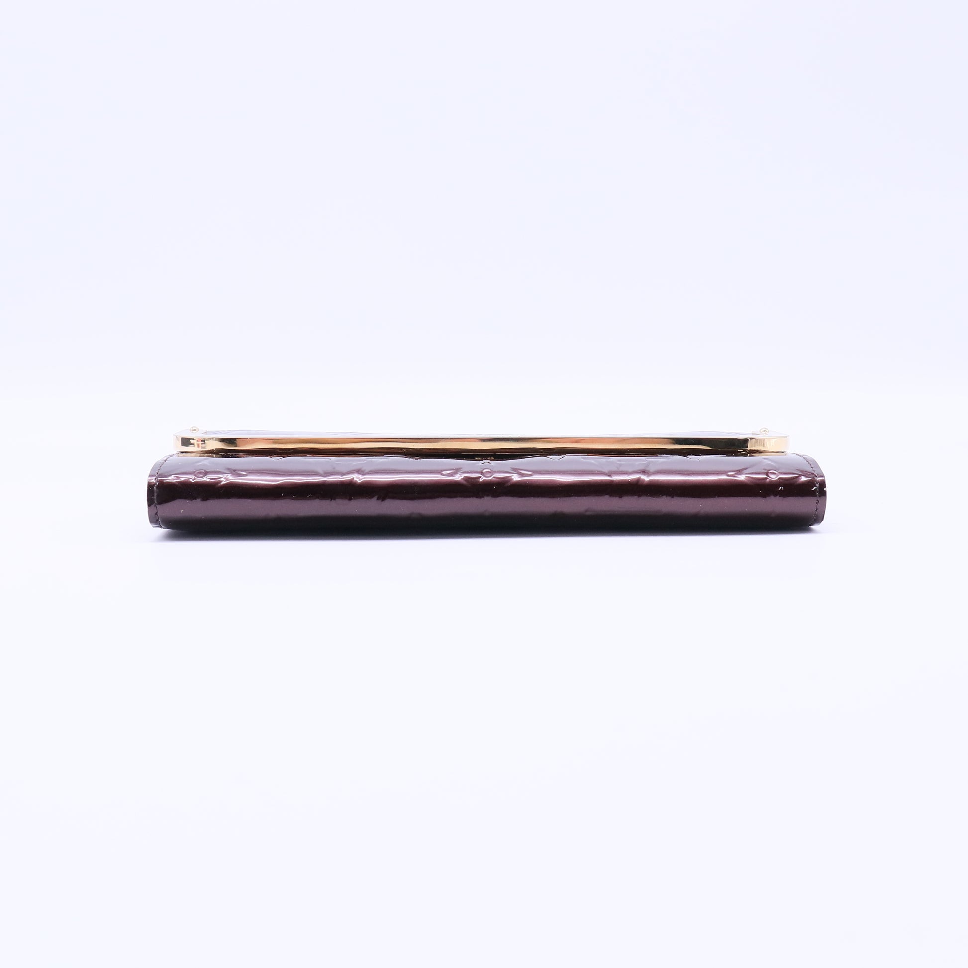 Rouge Fauviste Monogram Vernis Rossmore Wallet W21661