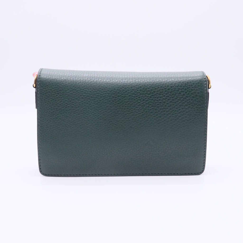 Dio(r)evolution Flap Bag Leather Medium Twins