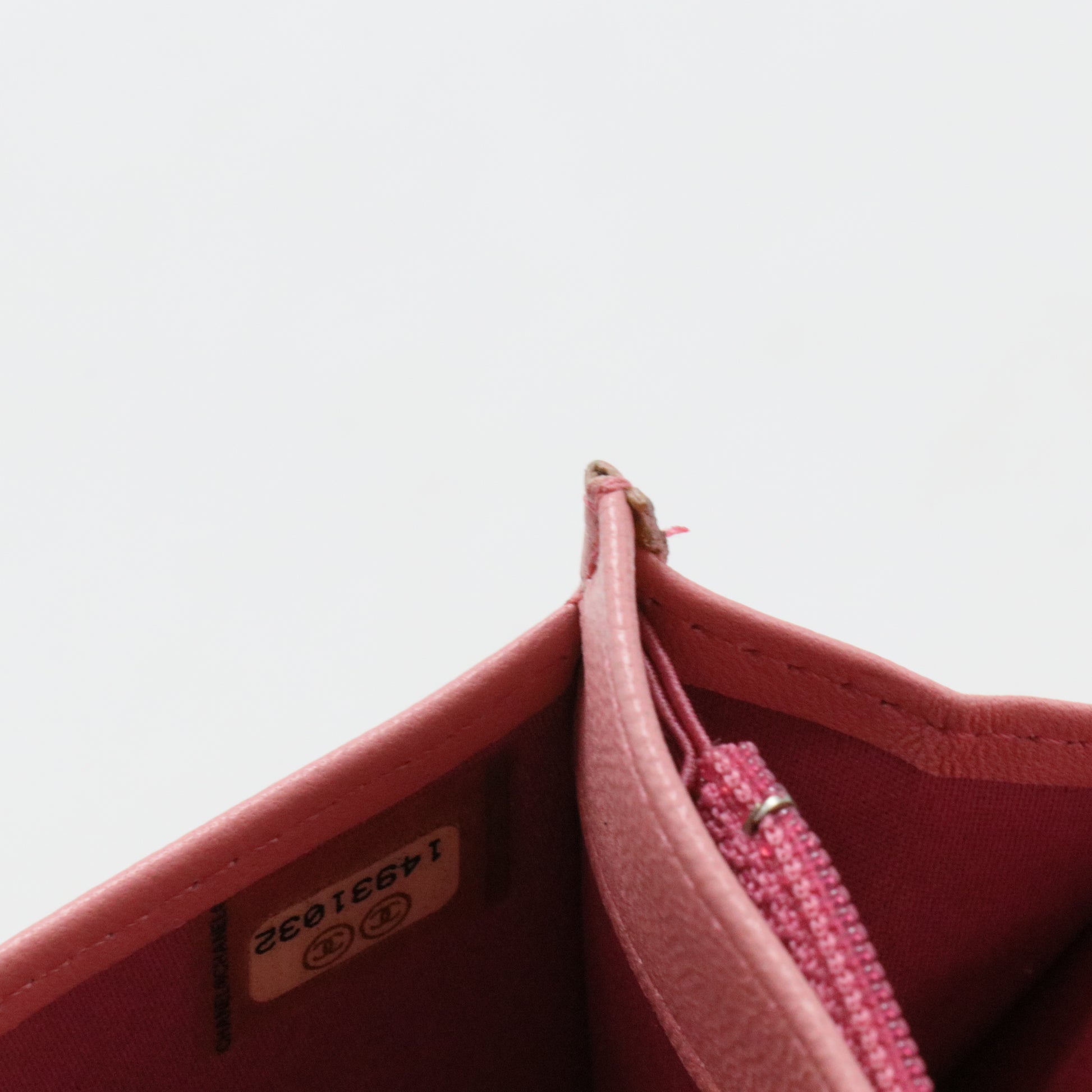 Wallet on Chain Camellia Lambskin