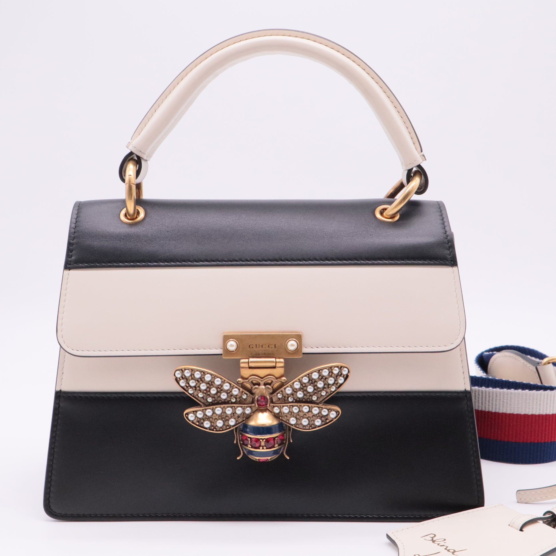 Queen Margaret Top Handle Bag Leather Small