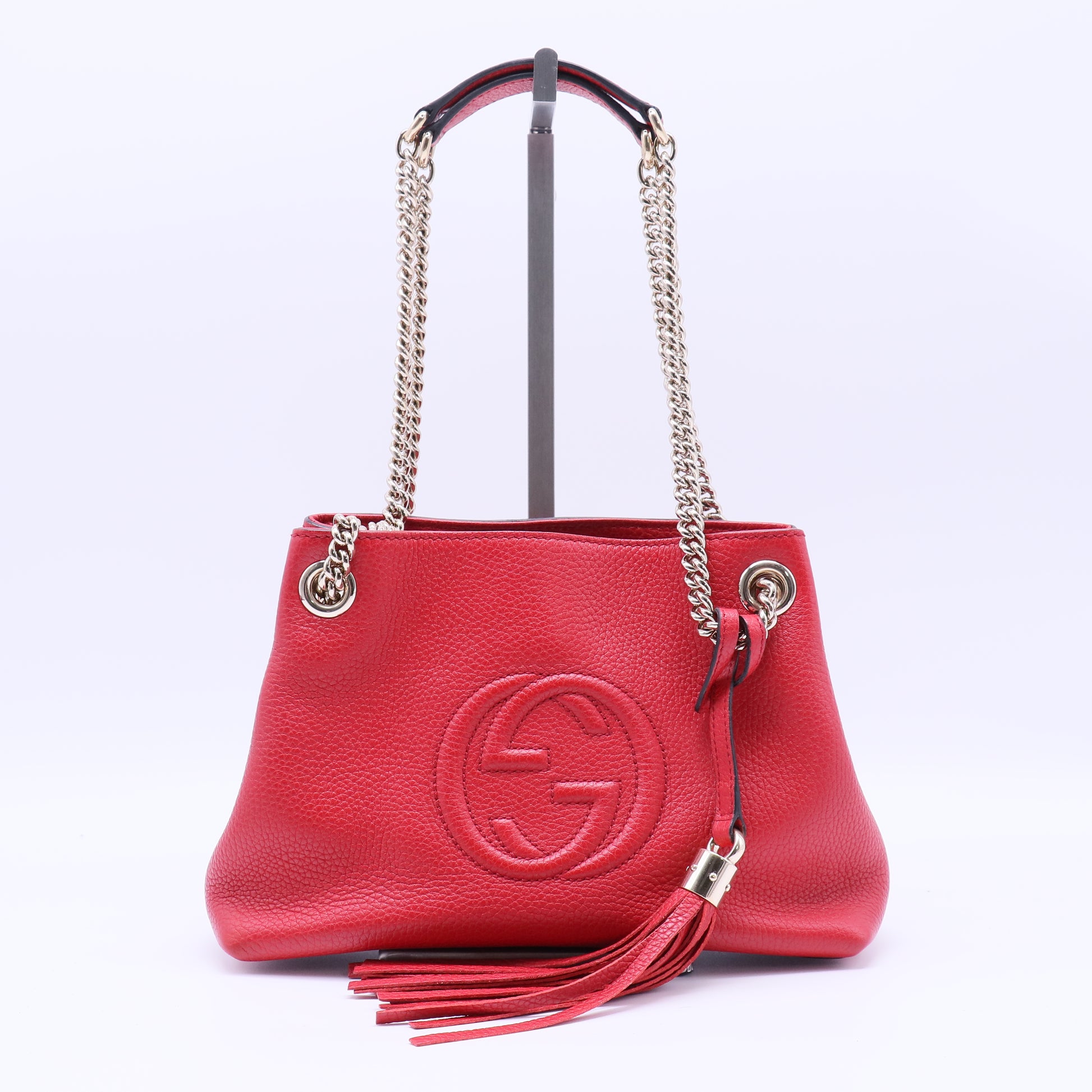 Soho Convertible Shoulder Bag Leather Small Twins B22374