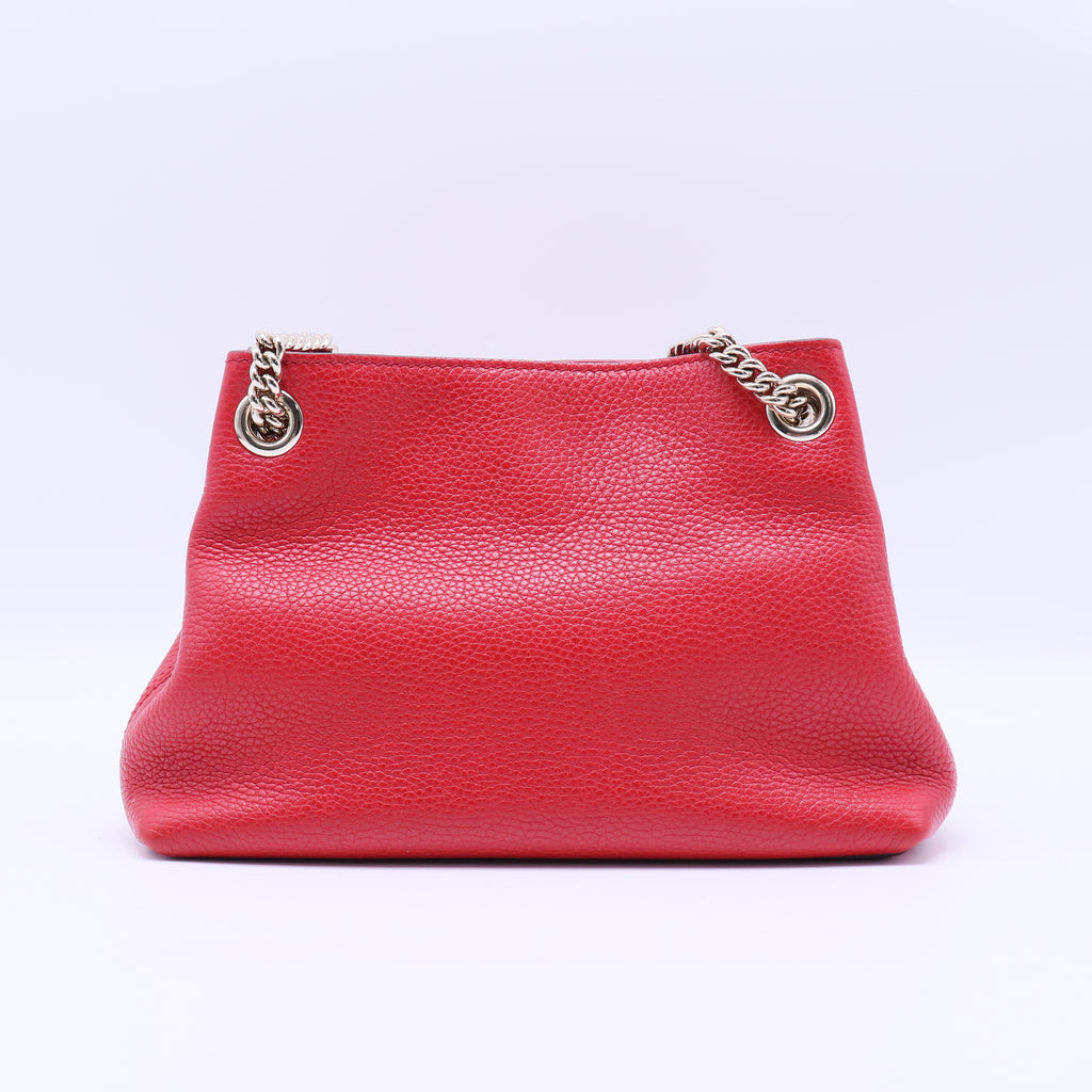 Soho Convertible Shoulder Bag Leather Small Twins B22374