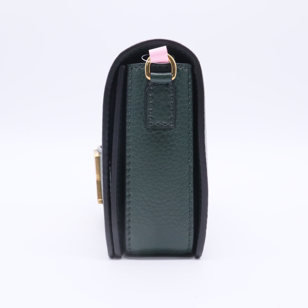 Dio(r)evolution Flap Bag Leather Medium Twins