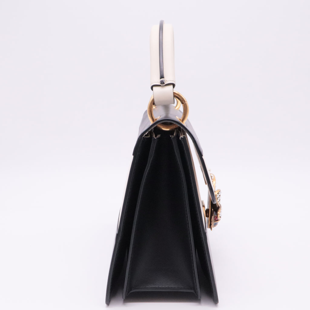 Queen Margaret Top Handle Bag Leather Small
