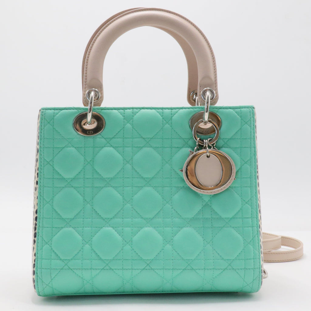 Lady Dior Bag Cannage Quilt Lambskin Medium