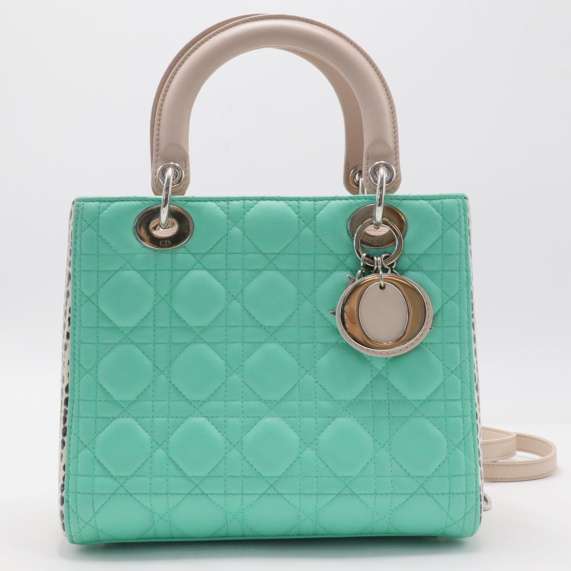 Lady Dior Bag Cannage Quilt Lambskin Medium