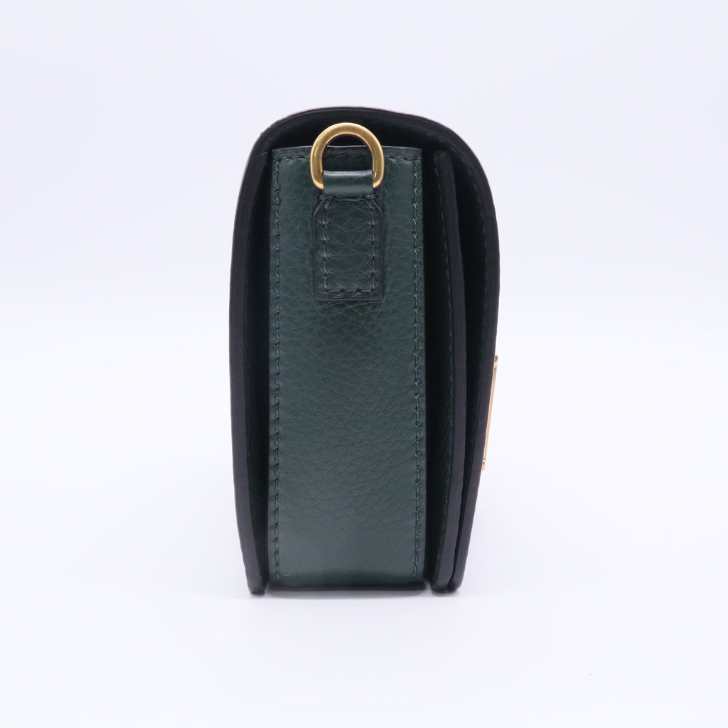 Dio(r)evolution Flap Bag Leather Medium Twins