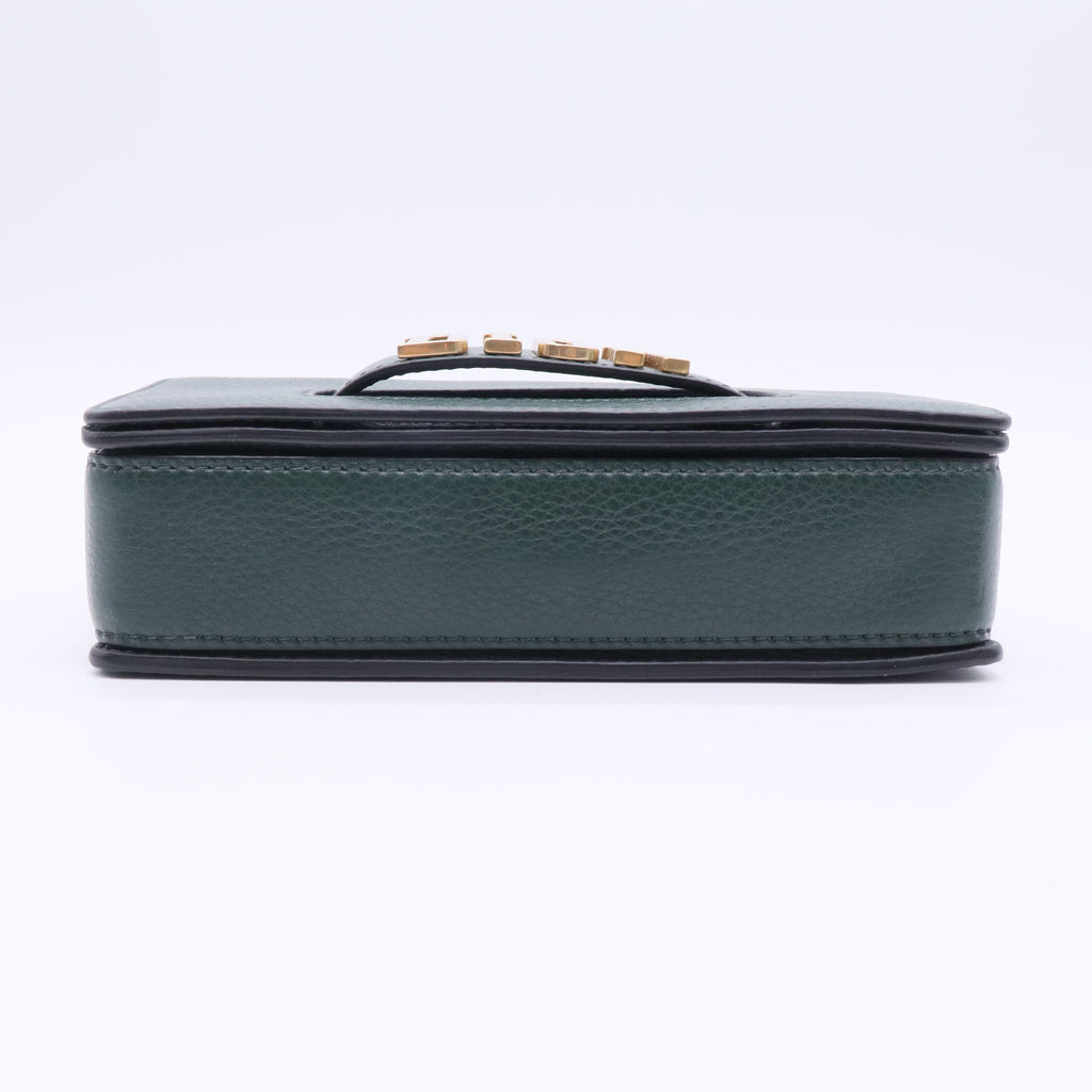 Dio(r)evolution Flap Bag Leather Medium Twins