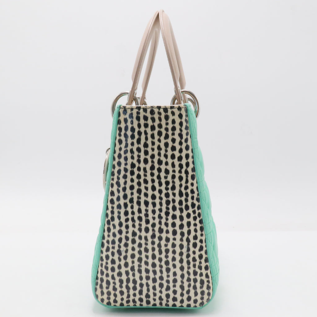 Lady Dior Bag Cannage Quilt Lambskin Medium