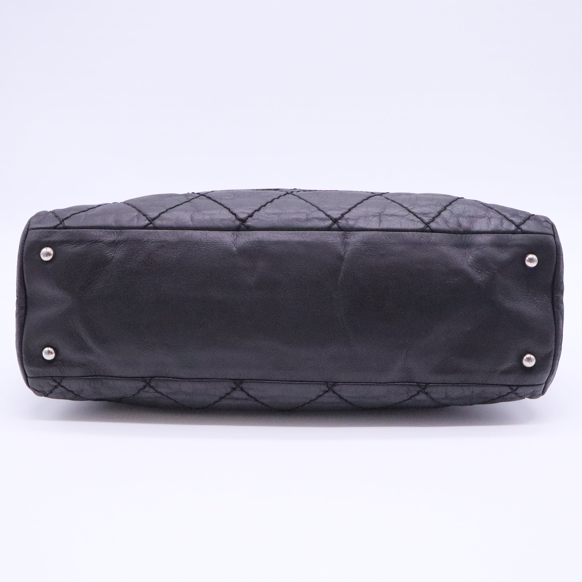 Sea Hit Shoulder Bag Quilted Iridescent Calfskin Medium