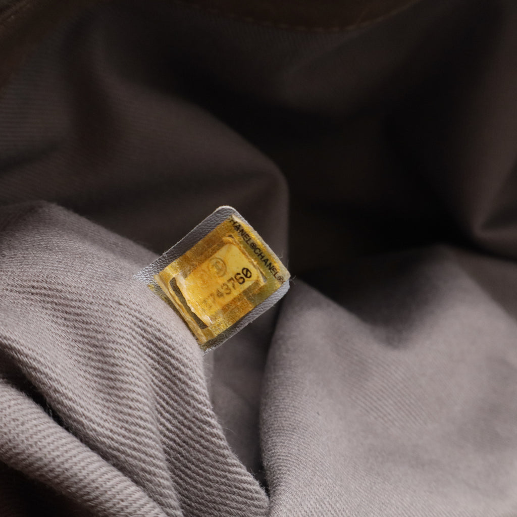 CC Sea Hit Tote Quilted Iridescent Calfskin Small