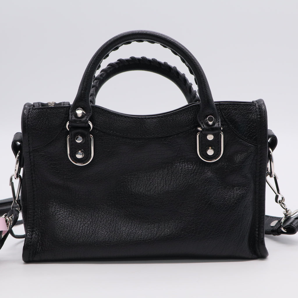 City Classic Metallic Edge Bag Leather Mini Twins LDJ3132