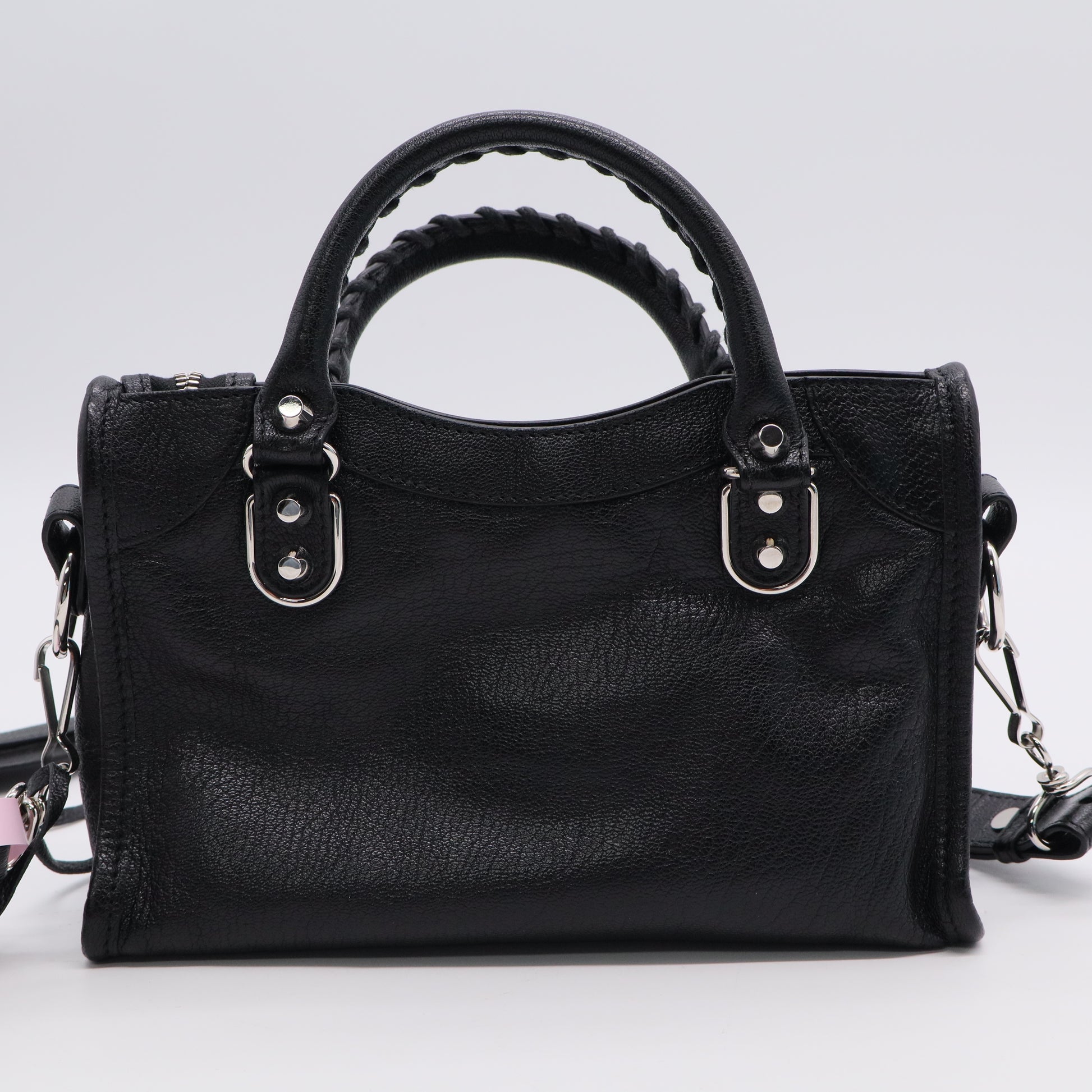 City Classic Metallic Edge Bag Leather Mini Twins LDJ3132