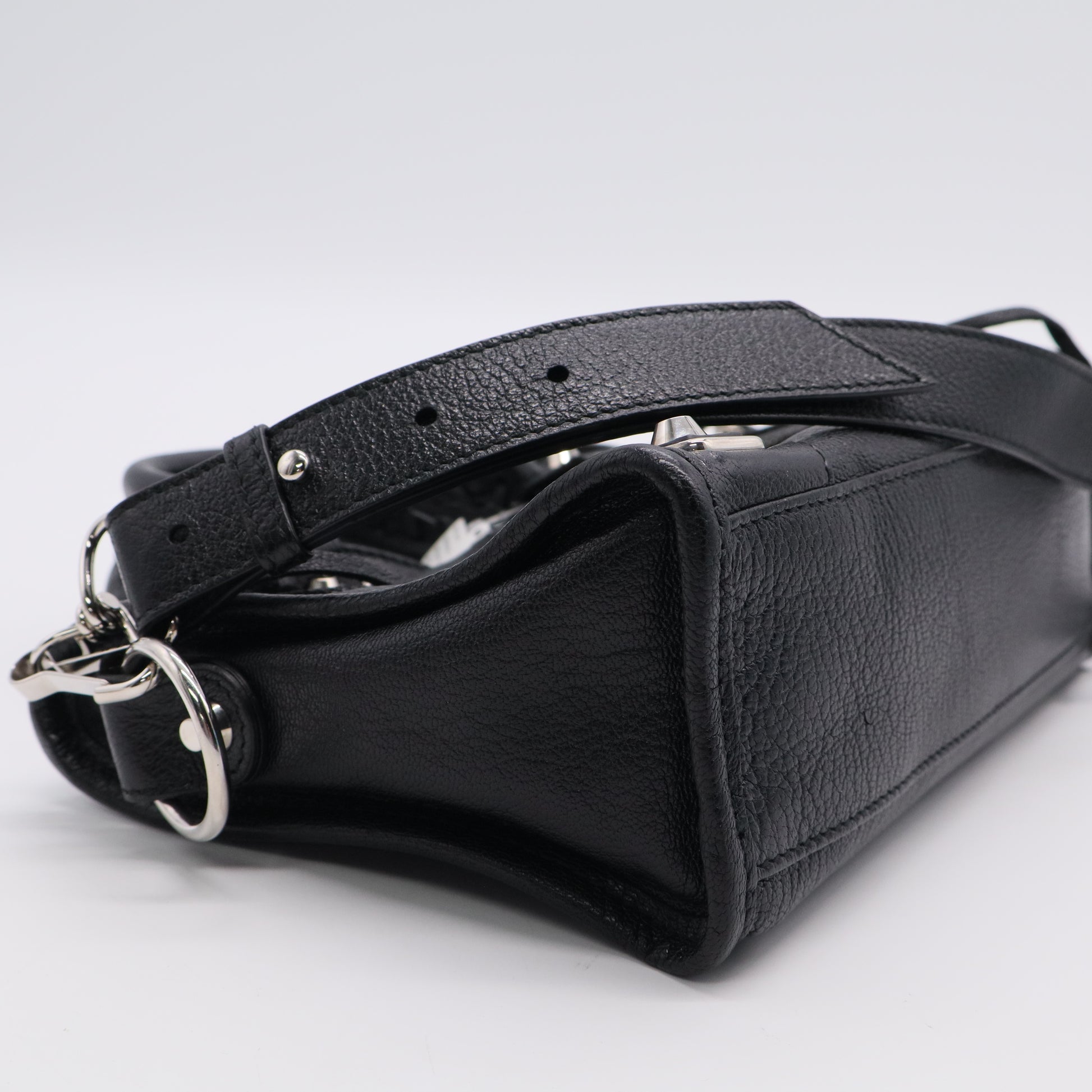 City Classic Metallic Edge Bag Leather Mini Twins LDJ3132