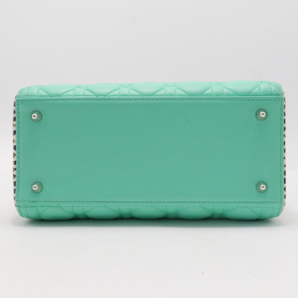 Lady Dior Bag Cannage Quilt Lambskin Medium