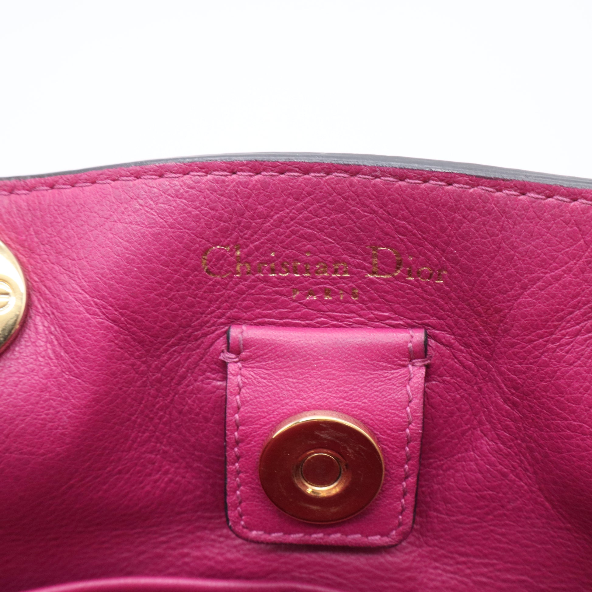 Diorissimo Tote Pebbled Leather Medium