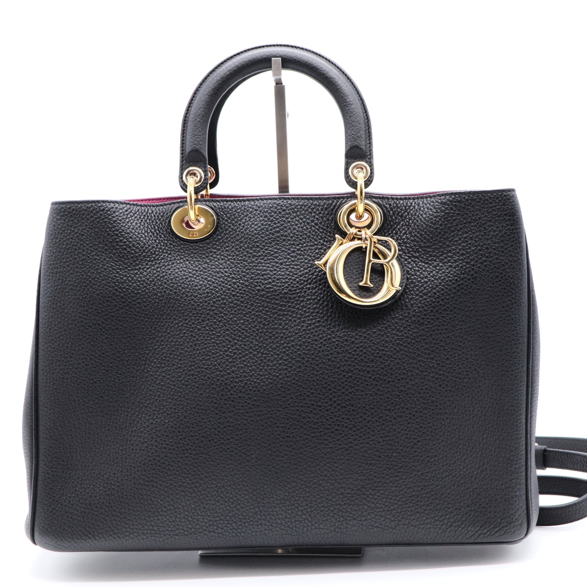 Diorissimo Tote Pebbled Leather Medium