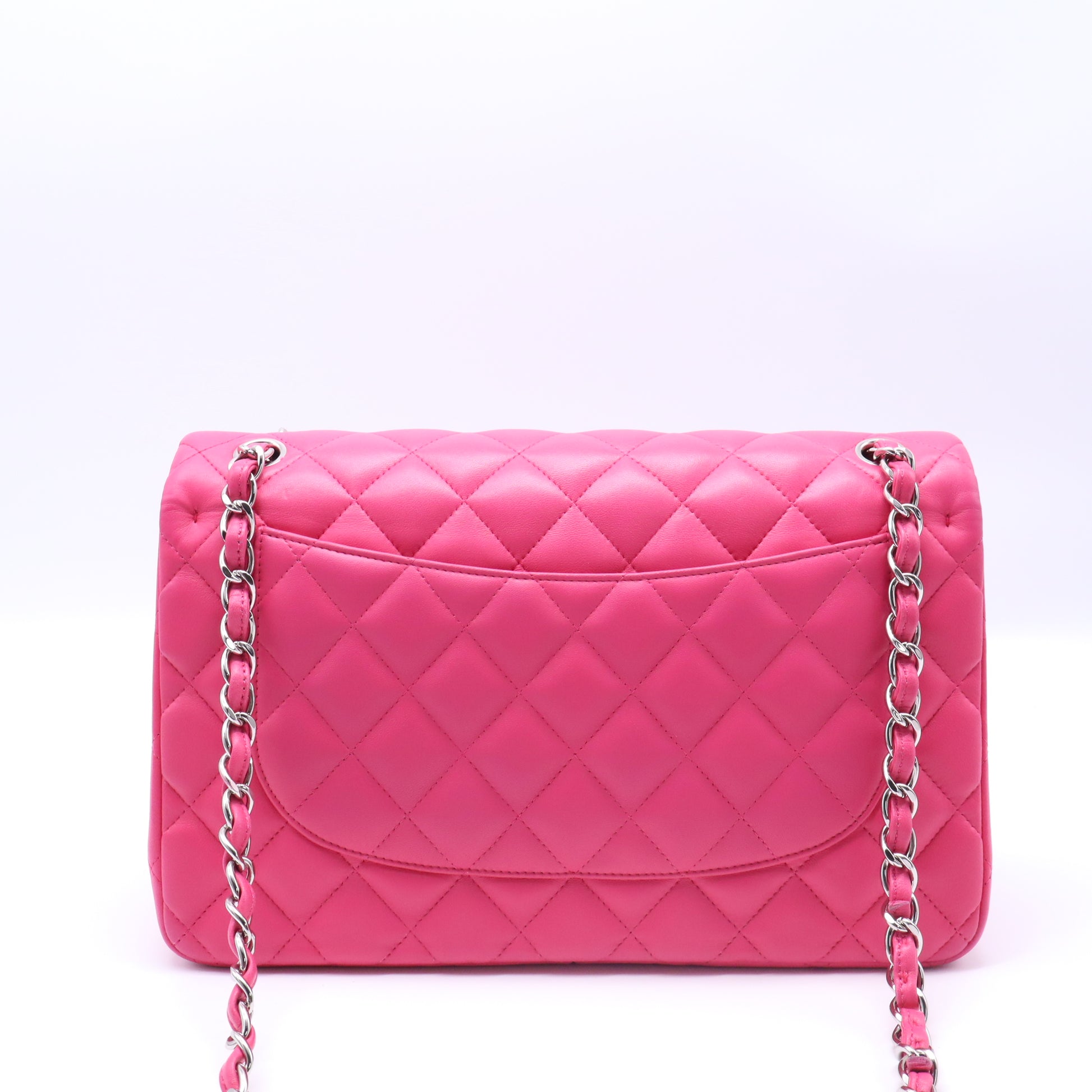 Classic Double Flap Bag Quilted Lambskin Jumbo Twins B22206
