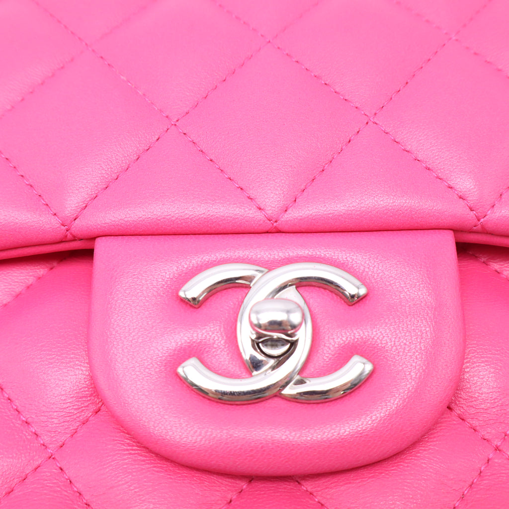 Classic Double Flap Bag Quilted Lambskin Jumbo Twins B22206