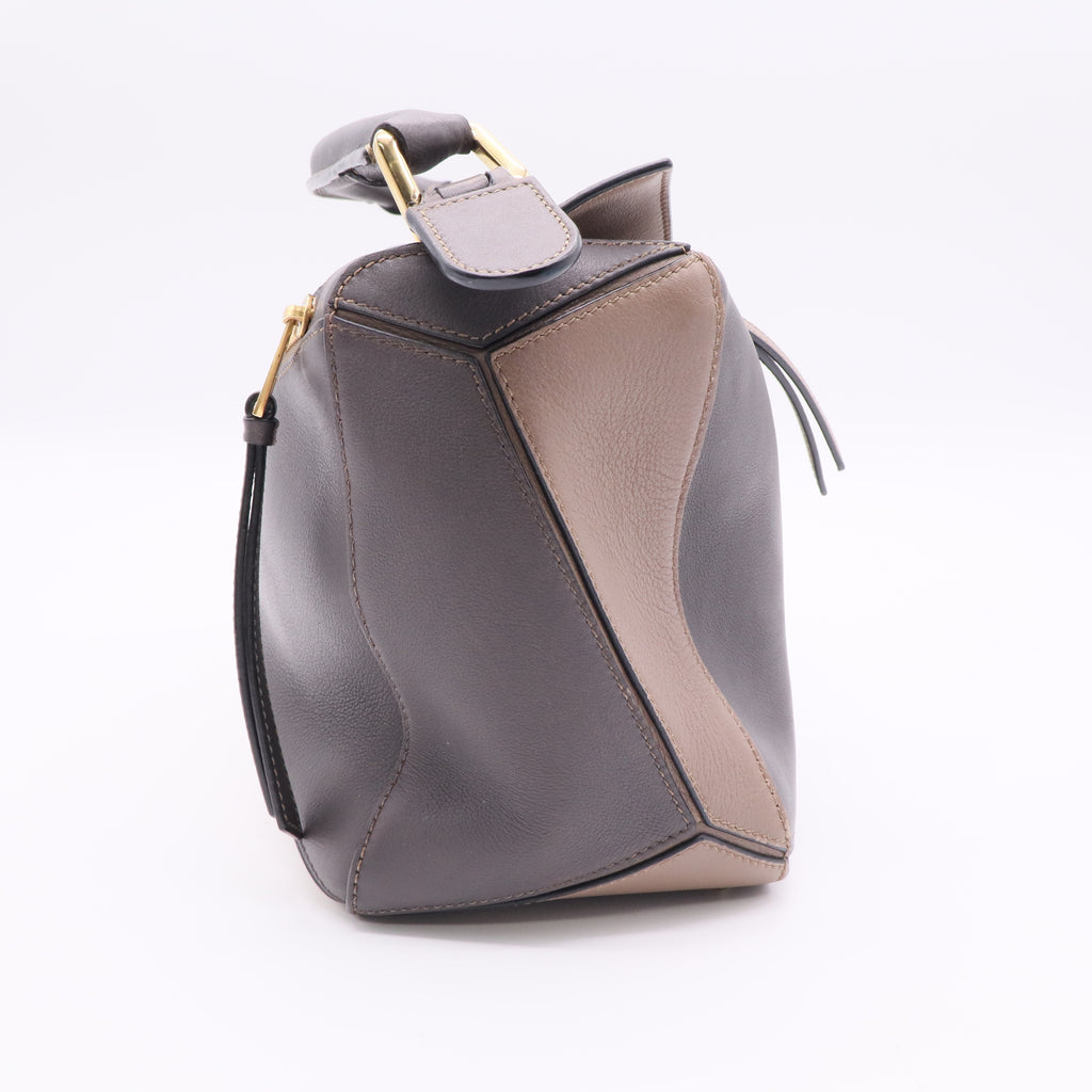 Limited Tan Brown puzzlepuzzle Bag Leather Medium twins