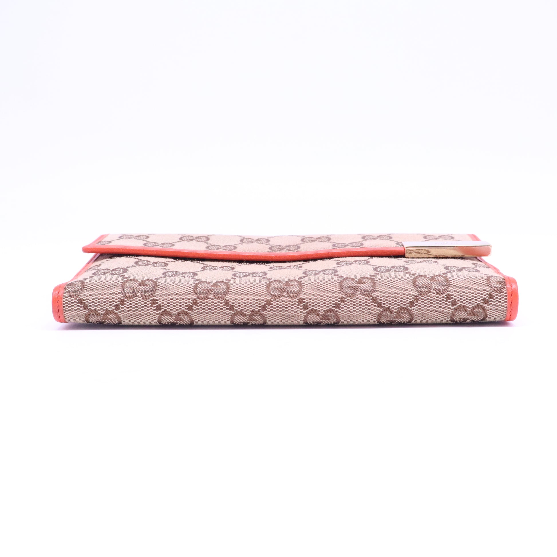 Orange Original GG Canvas Continental Wallet W20772