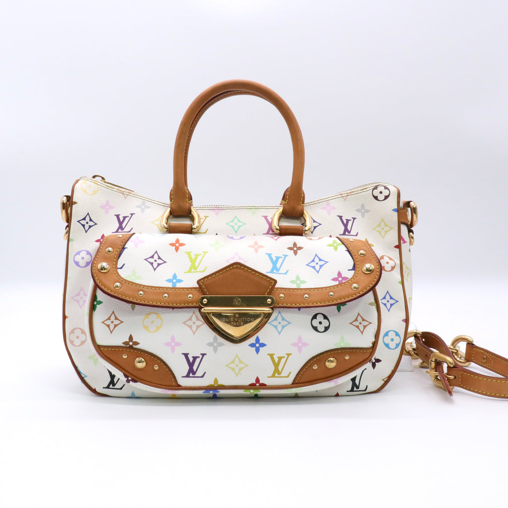Monogram Multicolor Rita White Twins