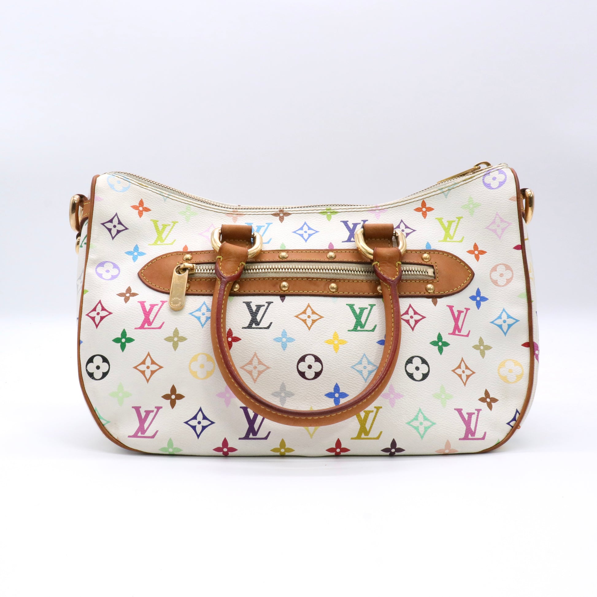 Monogram Multicolor Rita White Twins