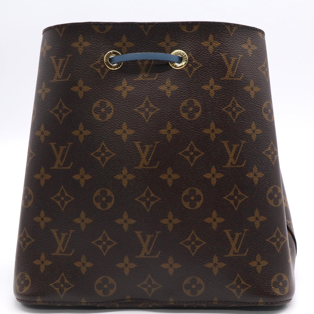 Louis Vuitton Blue Jean Monogram Canvas Neonoe Bag Twins LDJ3131