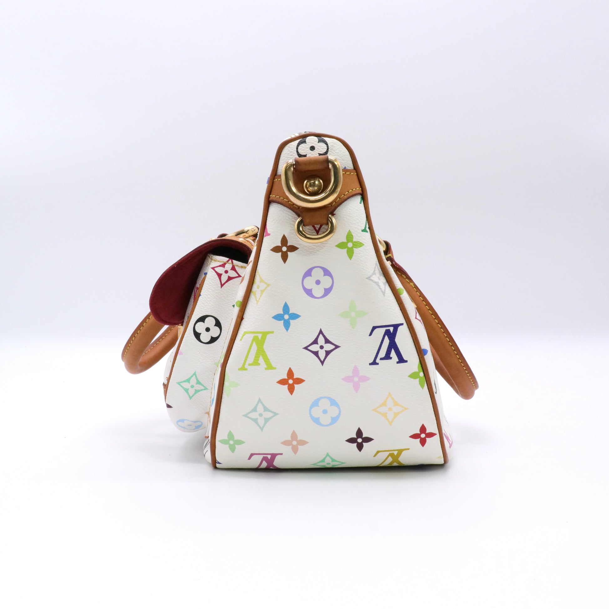 Monogram Multicolor Rita White Twins