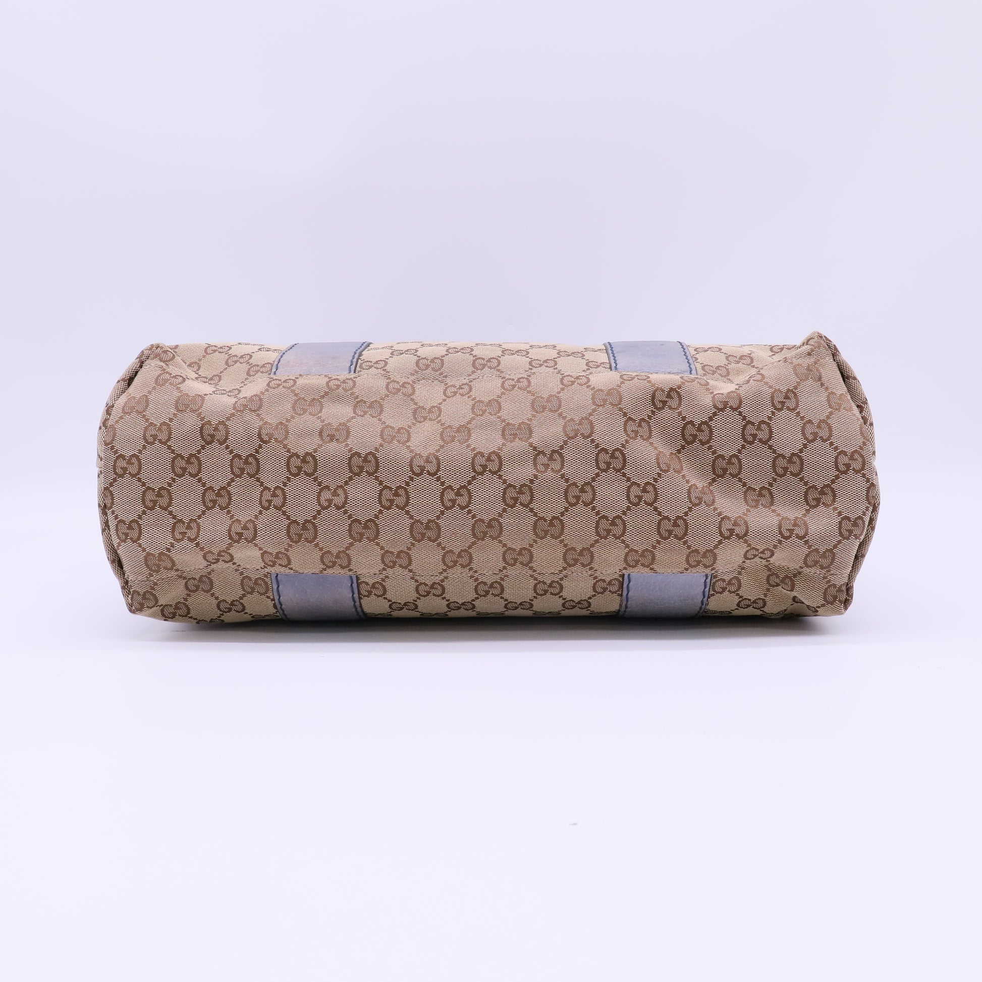 Gucci Medium GG Canvas Bamboo Libeccio Tote B21865