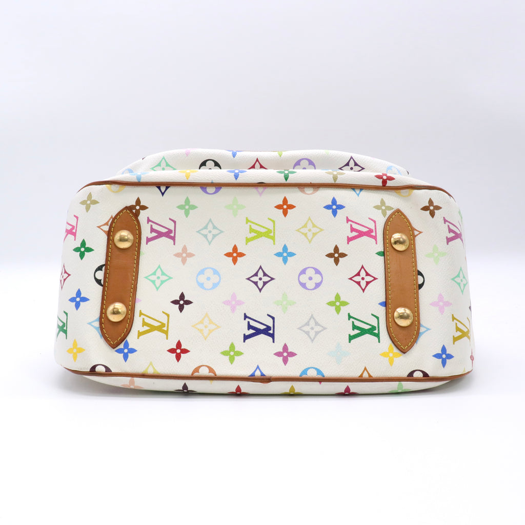Monogram Multicolor Rita White Twins