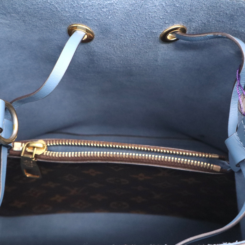 Louis Vuitton Blue Jean Monogram Canvas Neonoe Bag Twins LDJ3131
