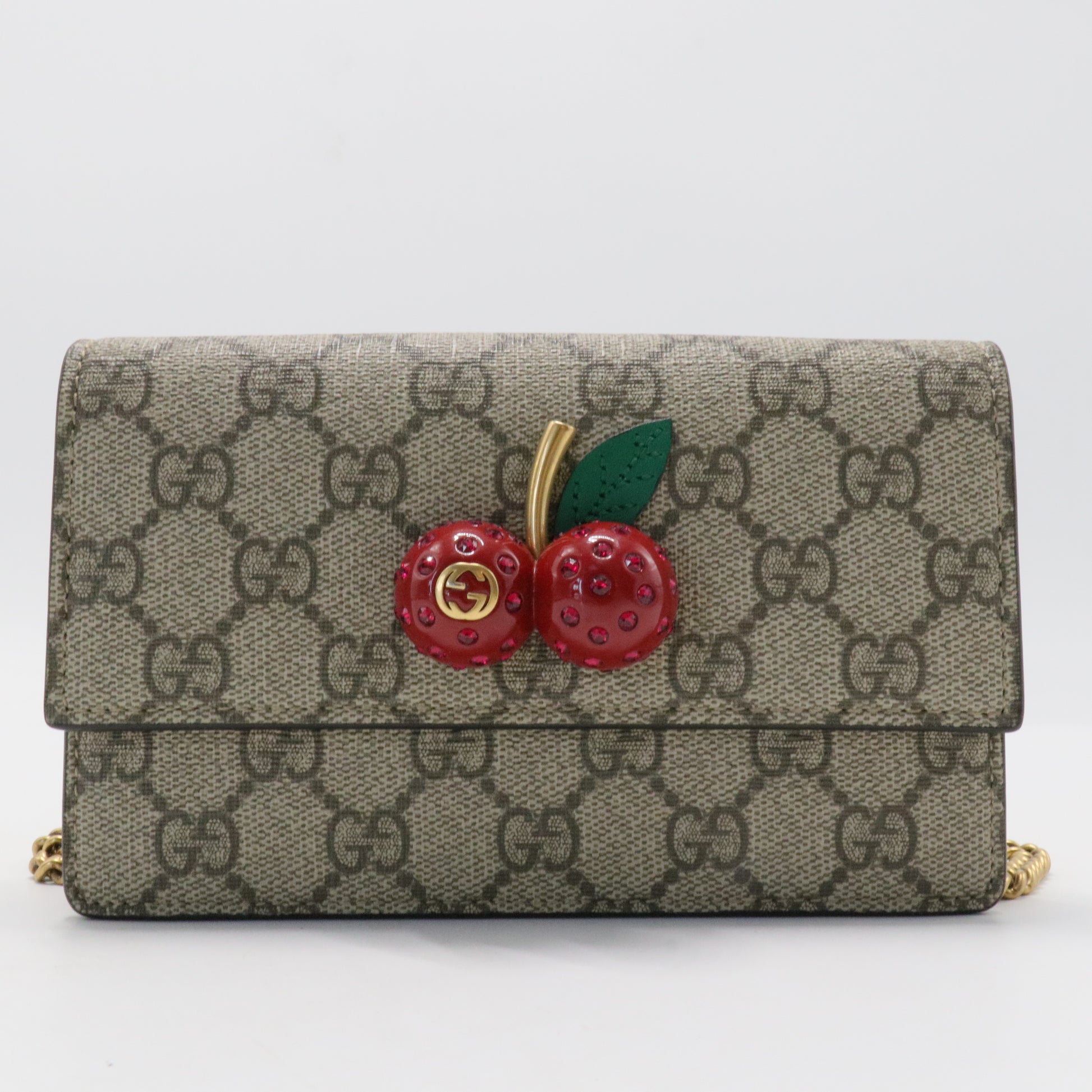 Gucci GG Supreme Mini Cherry Bag