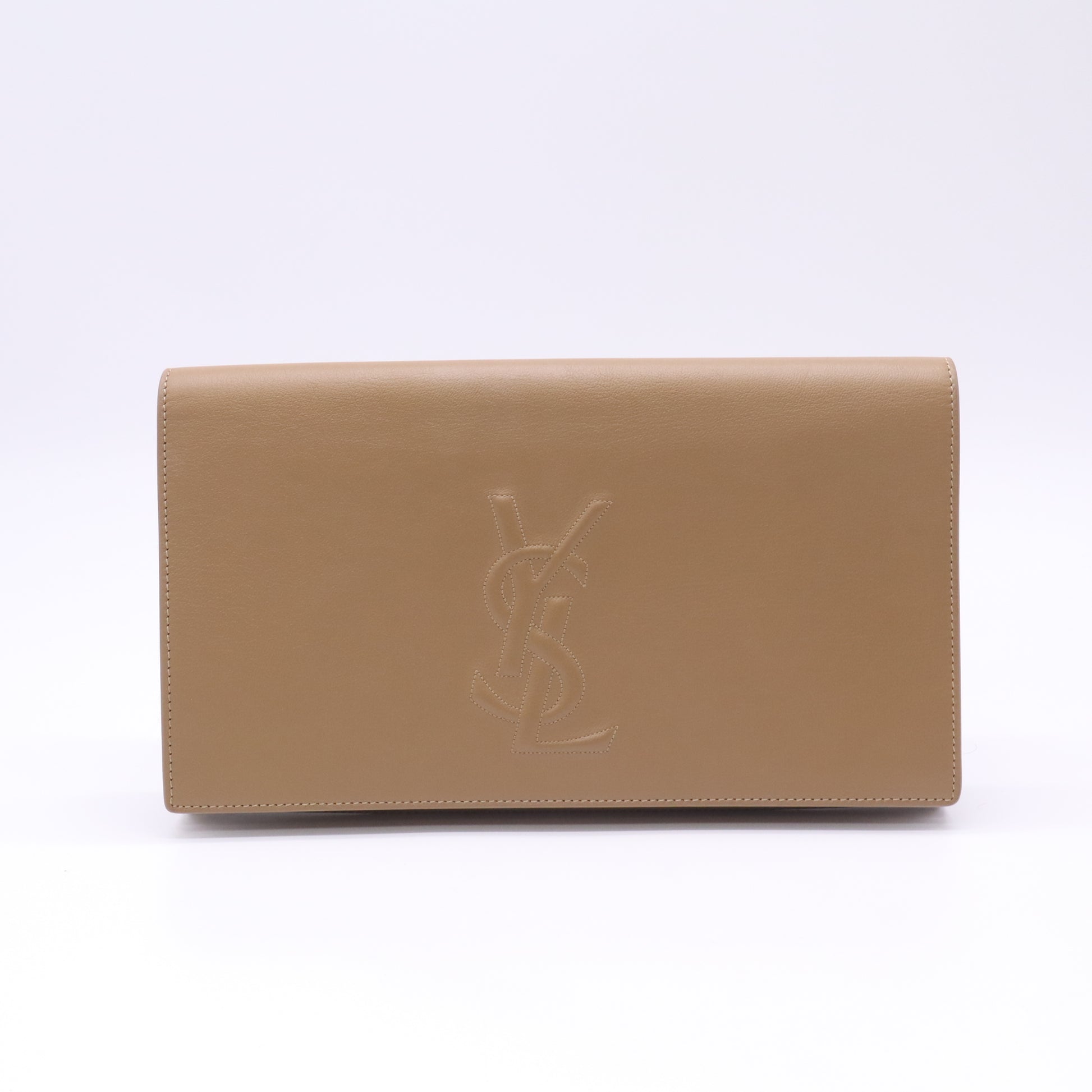 Saint Laurent Belle de Jour Clutch Leather Twins W22709