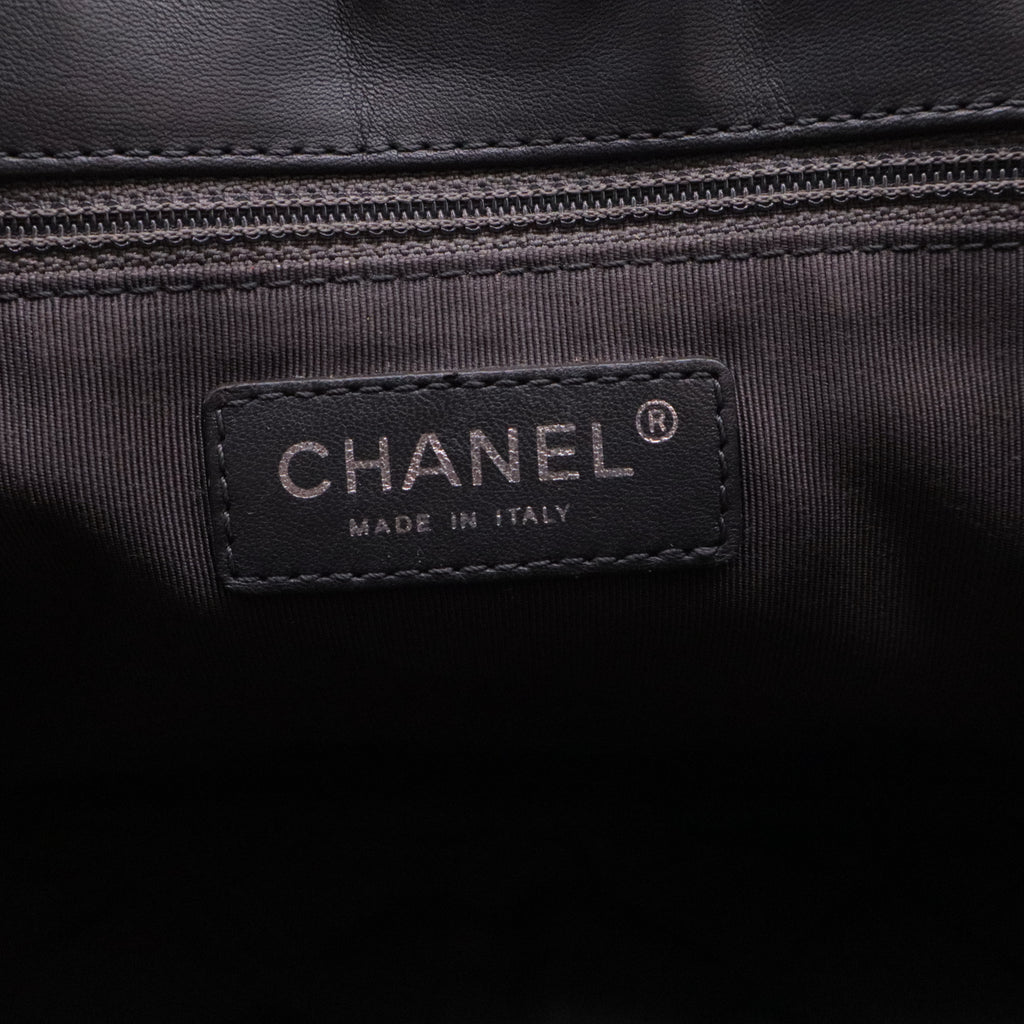 Saddle Bag Quilted Calfskin and Pony Hair Medium