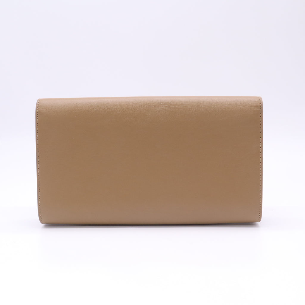 Saint Laurent Belle de Jour Clutch Leather Twins W22709