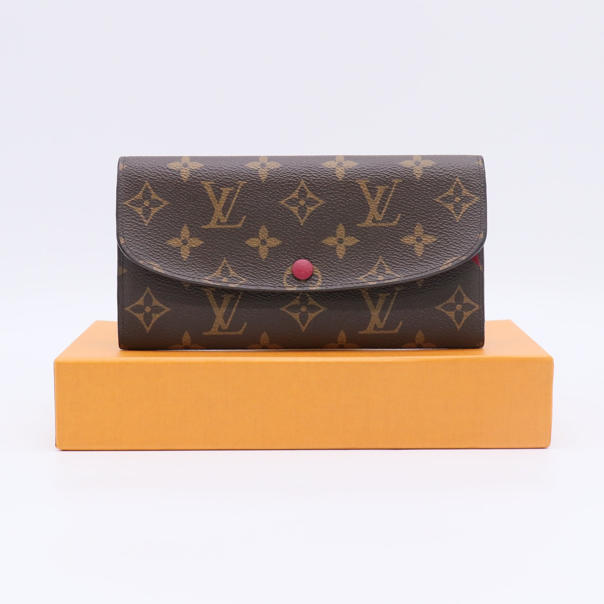 Louis Vuitton Emilie Wallet in Monogram Canvas W22636
