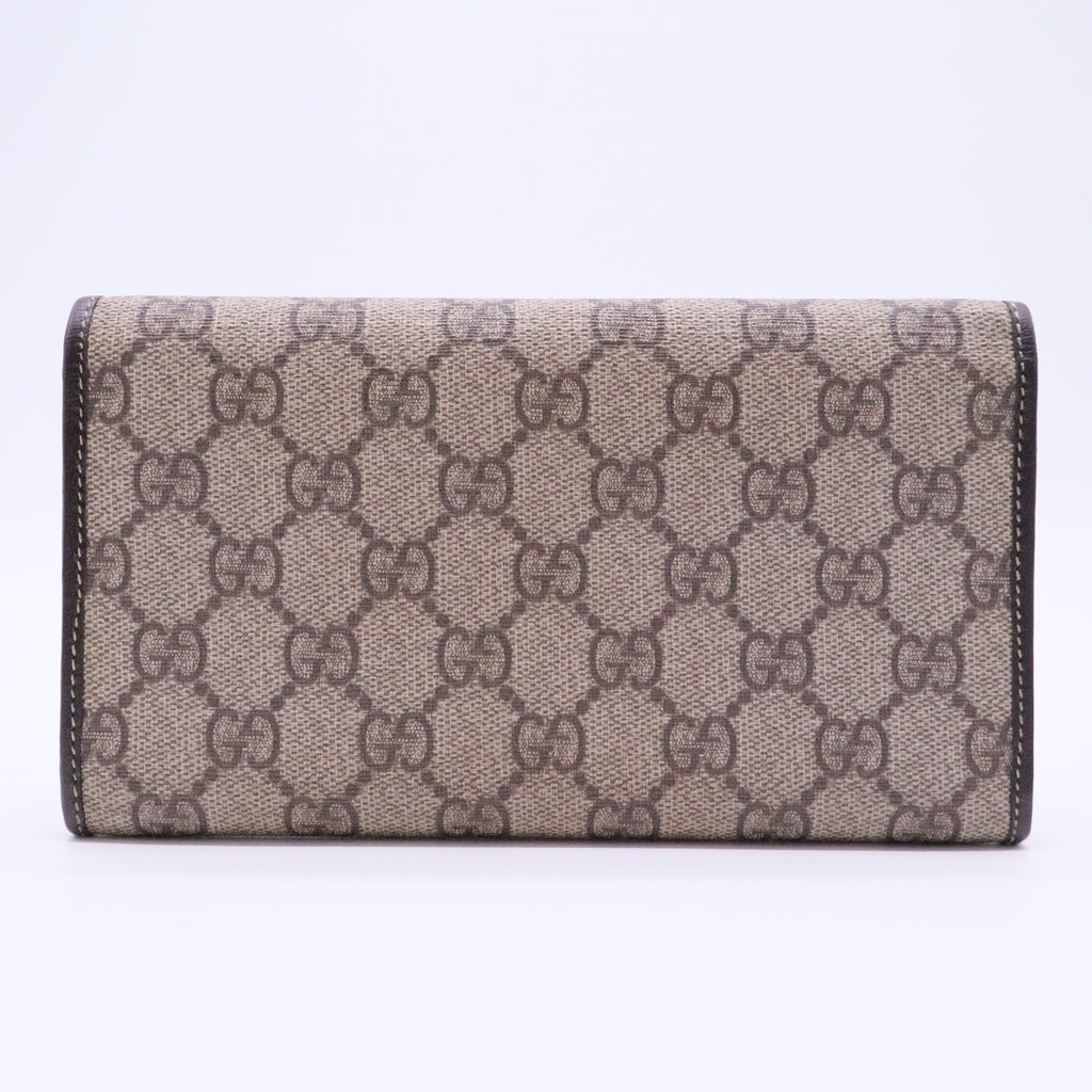 Lovely Heart Continental Wallet GG Canvas For June