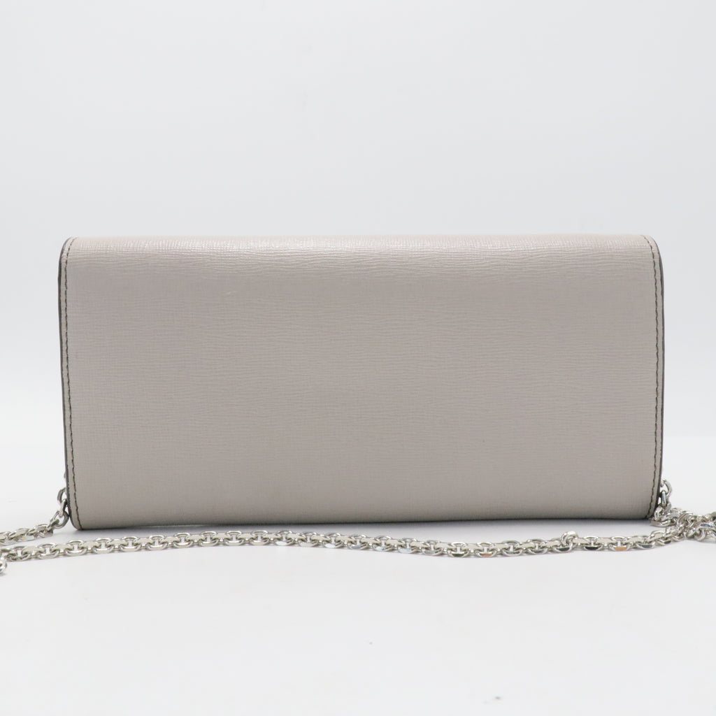 Dollar Calfskin GG Marmont Continental Wallet Porcelain Rose