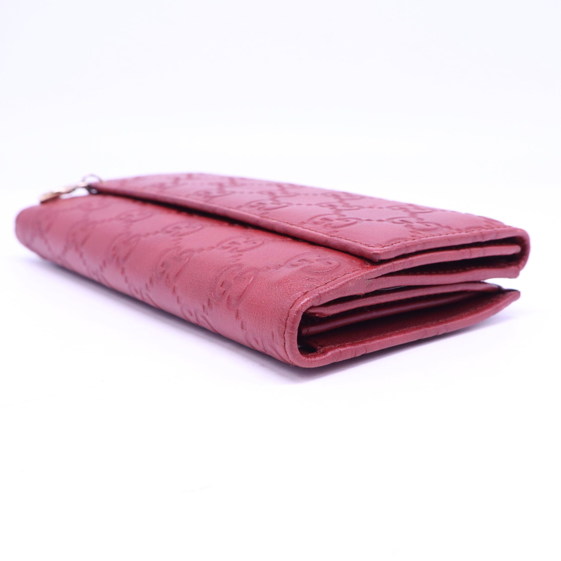 Gucci Red Continental Wallet W20917