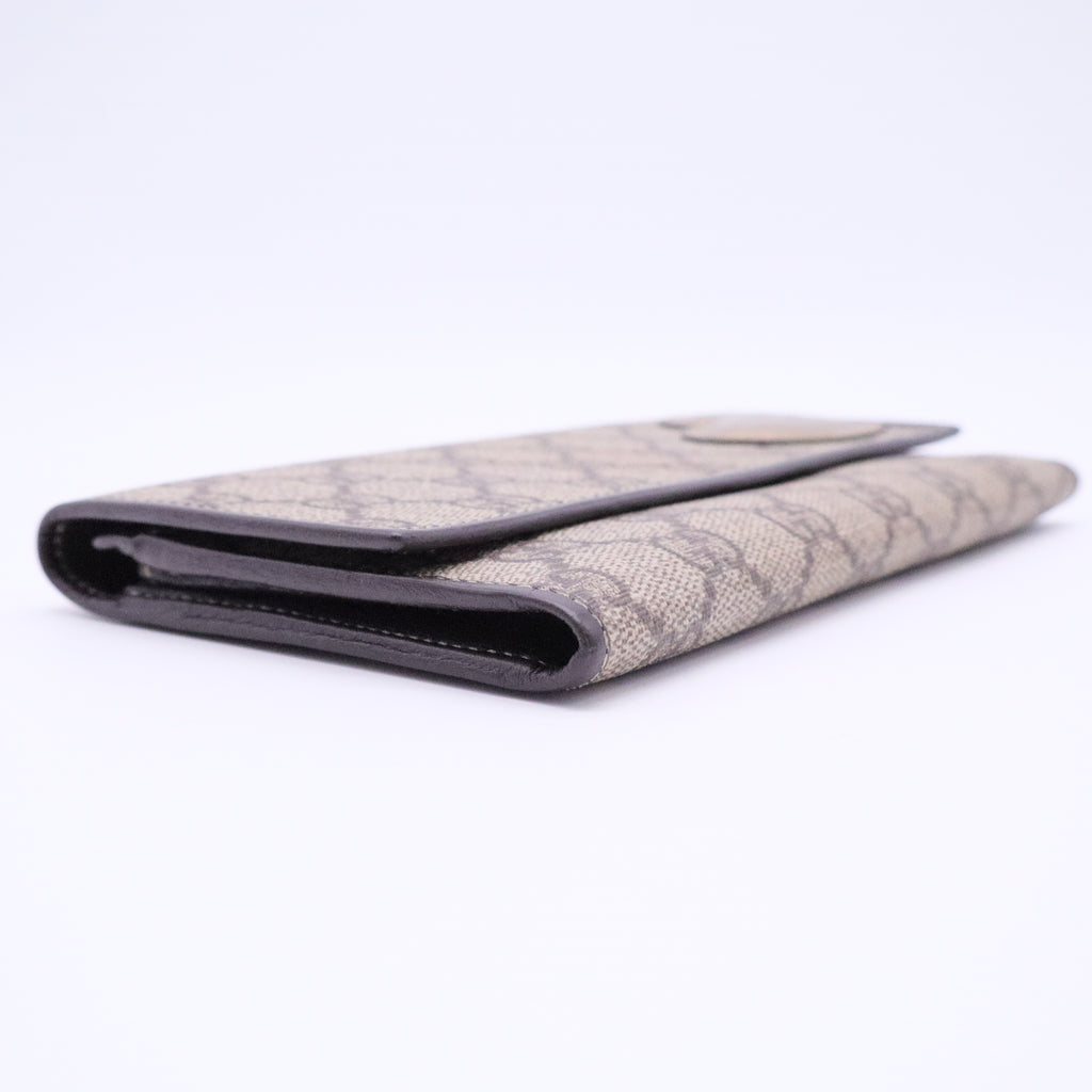 Lovely Heart Continental Wallet GG Canvas For June