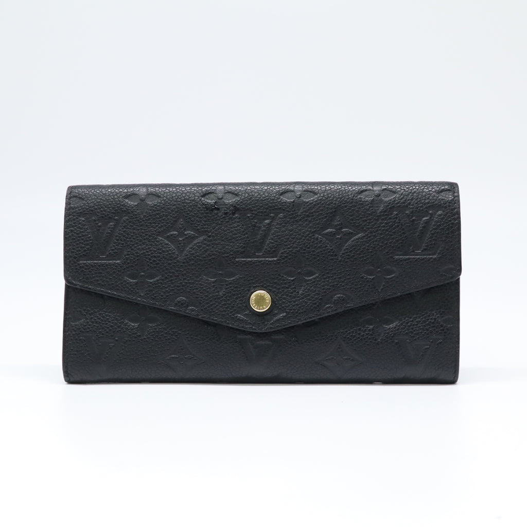 Louis Vuitton Monogram Empreinte Sarah Wallet W22049