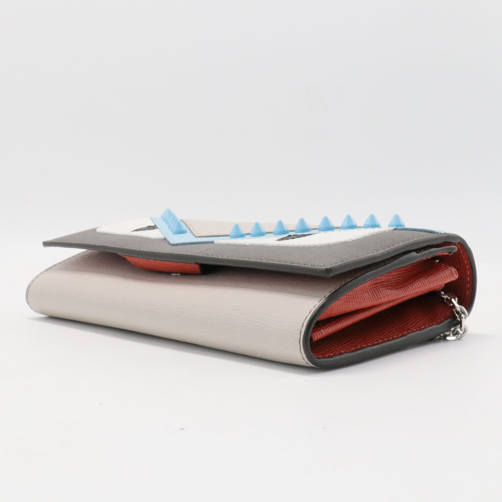 Dollar Calfskin GG Marmont Continental Wallet Porcelain Rose