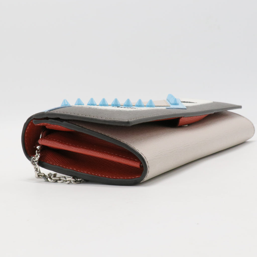 Dollar Calfskin GG Marmont Continental Wallet Porcelain Rose