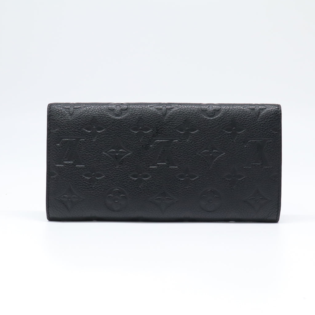 Louis Vuitton Monogram Empreinte Sarah Wallet W22049