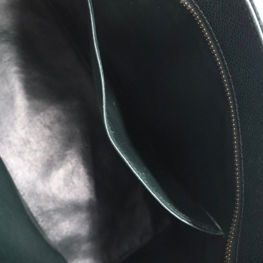 Chanel Medallion Tote Quilted Caviar Twins B20532