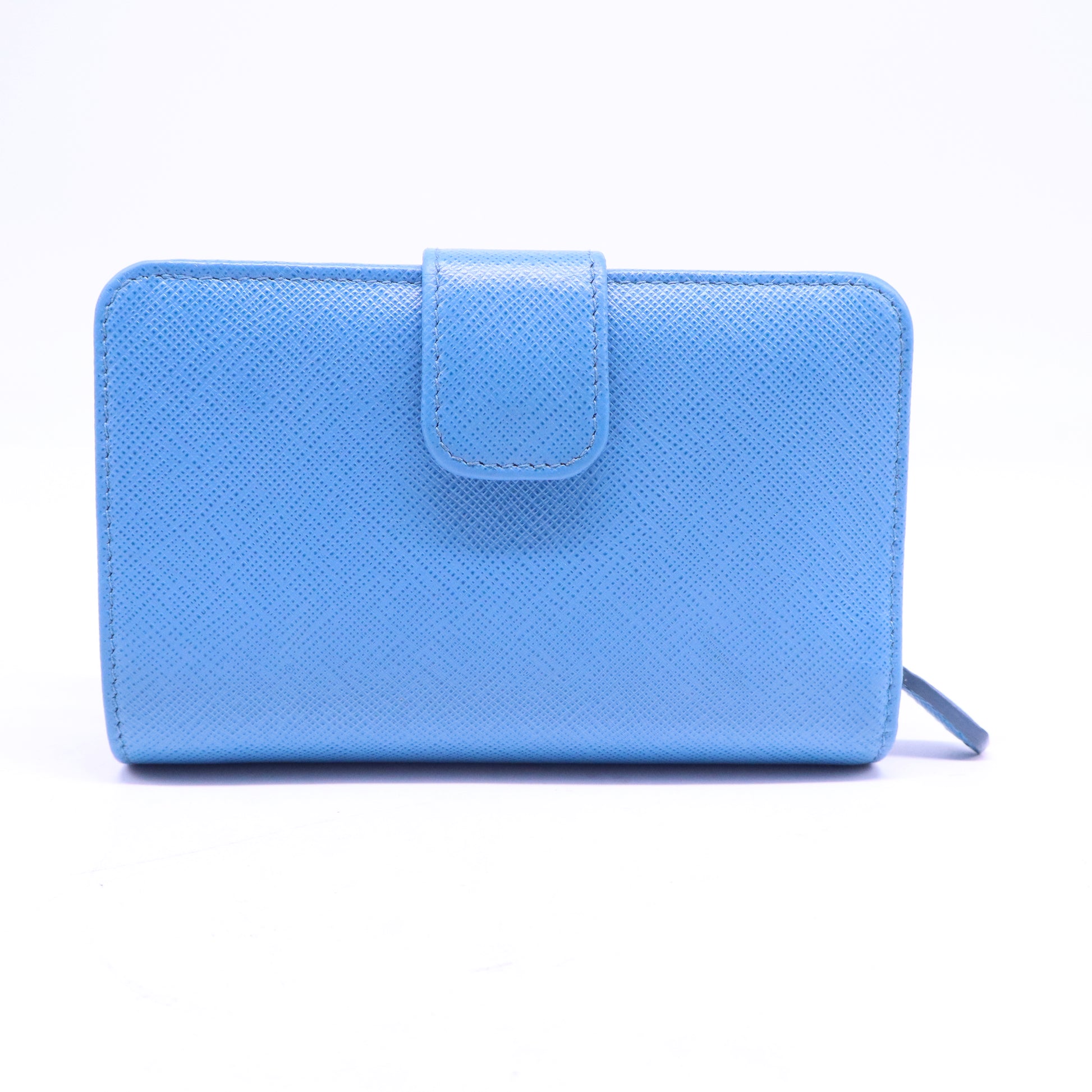 Prada Tab Wallet Saffiano Leather Medium W20725