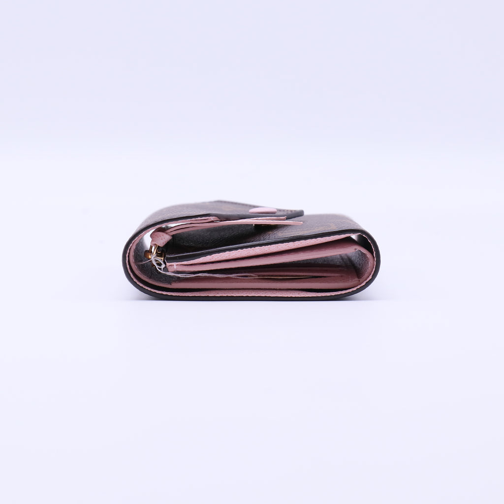 Louis Vuitton Monogram Victorine Wallet Rose Ballerine W21561