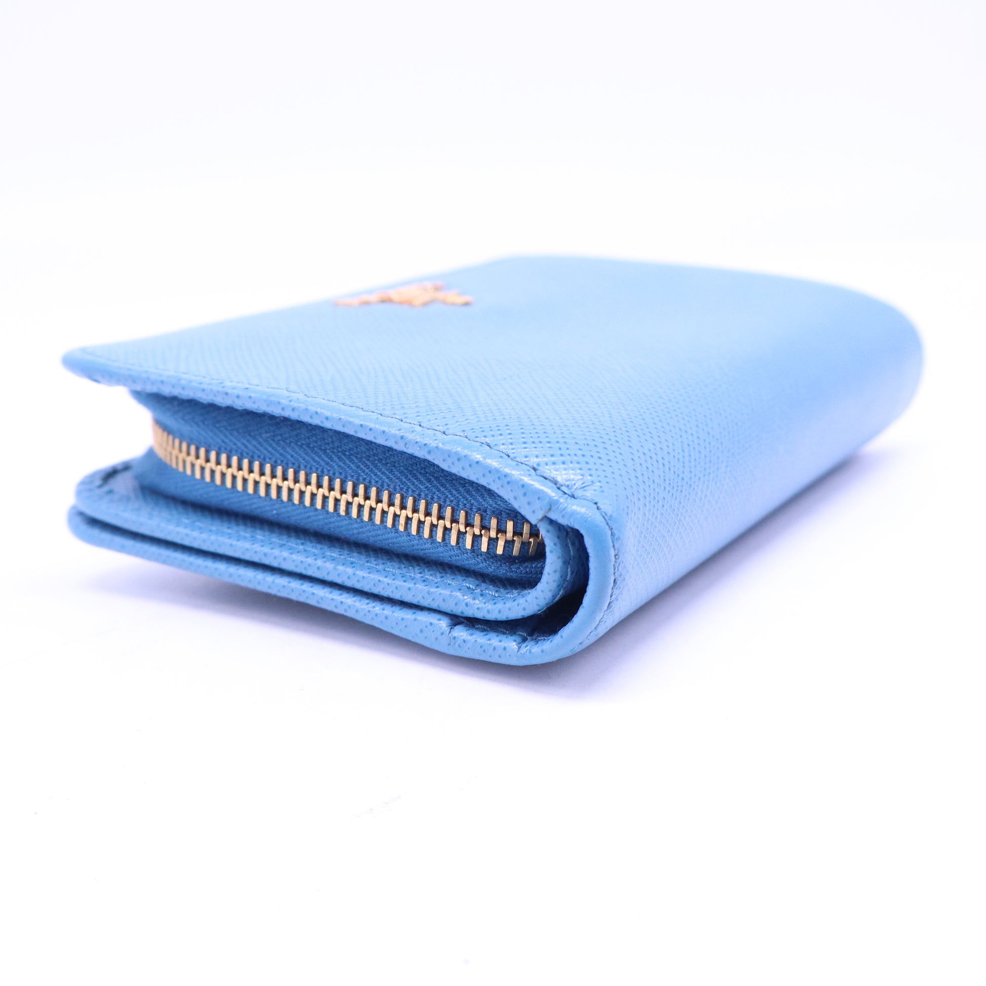 Prada Tab Wallet Saffiano Leather Medium W20725