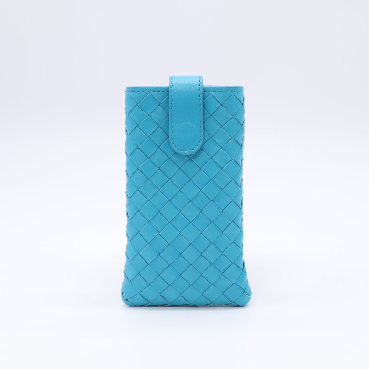 Bottega Veneta Turquoise Intrecciato Phone Case W23197